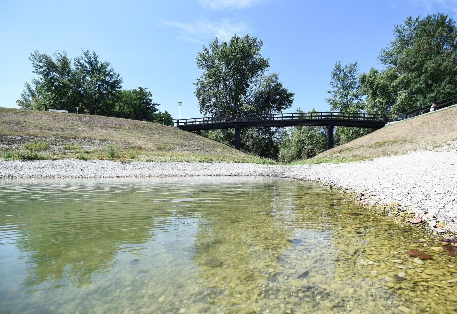 Zagreb: Jezero Bundek gotovo presušilo