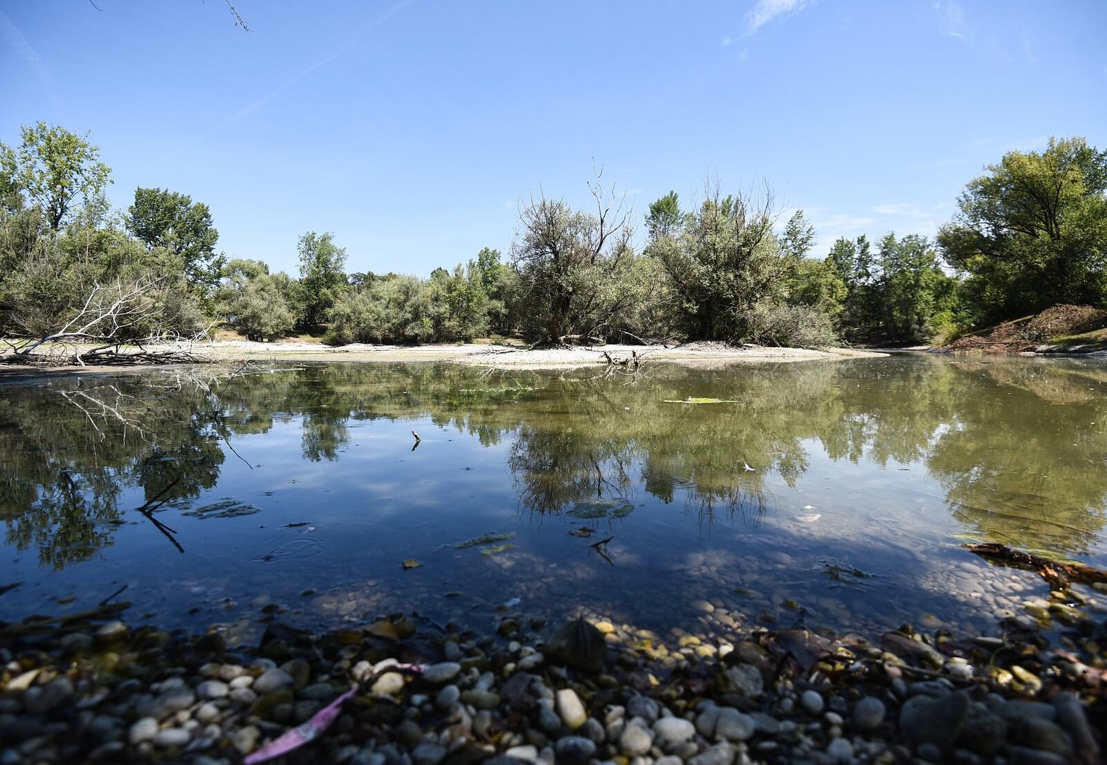 Zagreb: Jezero Bundek gotovo presušilo