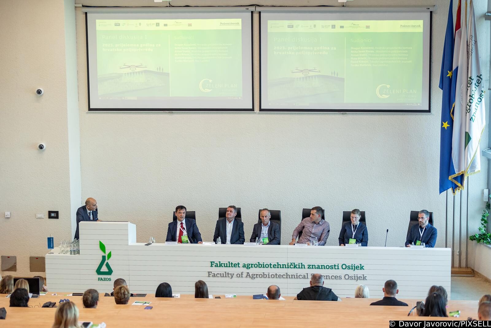 Osijek: Na Fakultetu agrobiotehničkih znanosti  održana konferencija pod nazivom Zeleni plan u hrvatskoj poljoprivredi