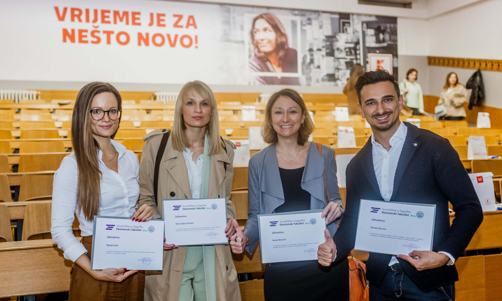 Marija Franić, Slavica Šipura Čehajić, Renata Banović, Daniel Šturm