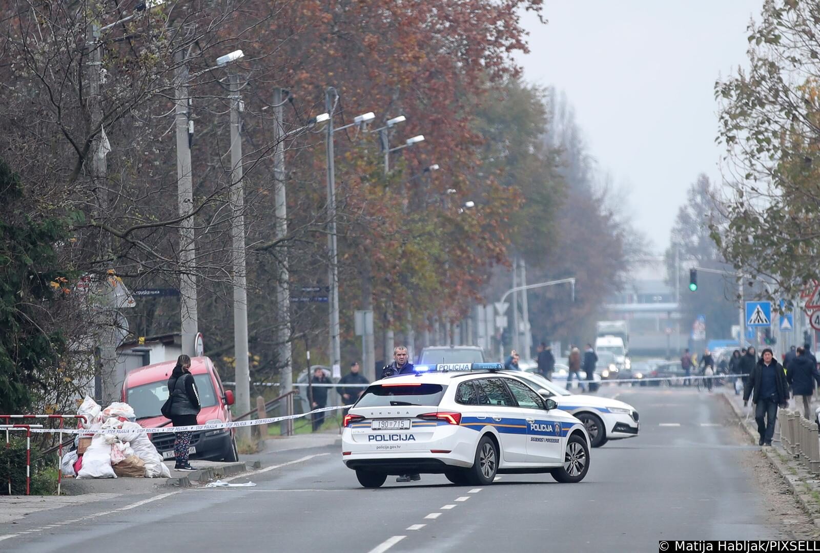 Zagreb: Policijski očevid na Donjim Sveticama gdje je došlo do pucnjave