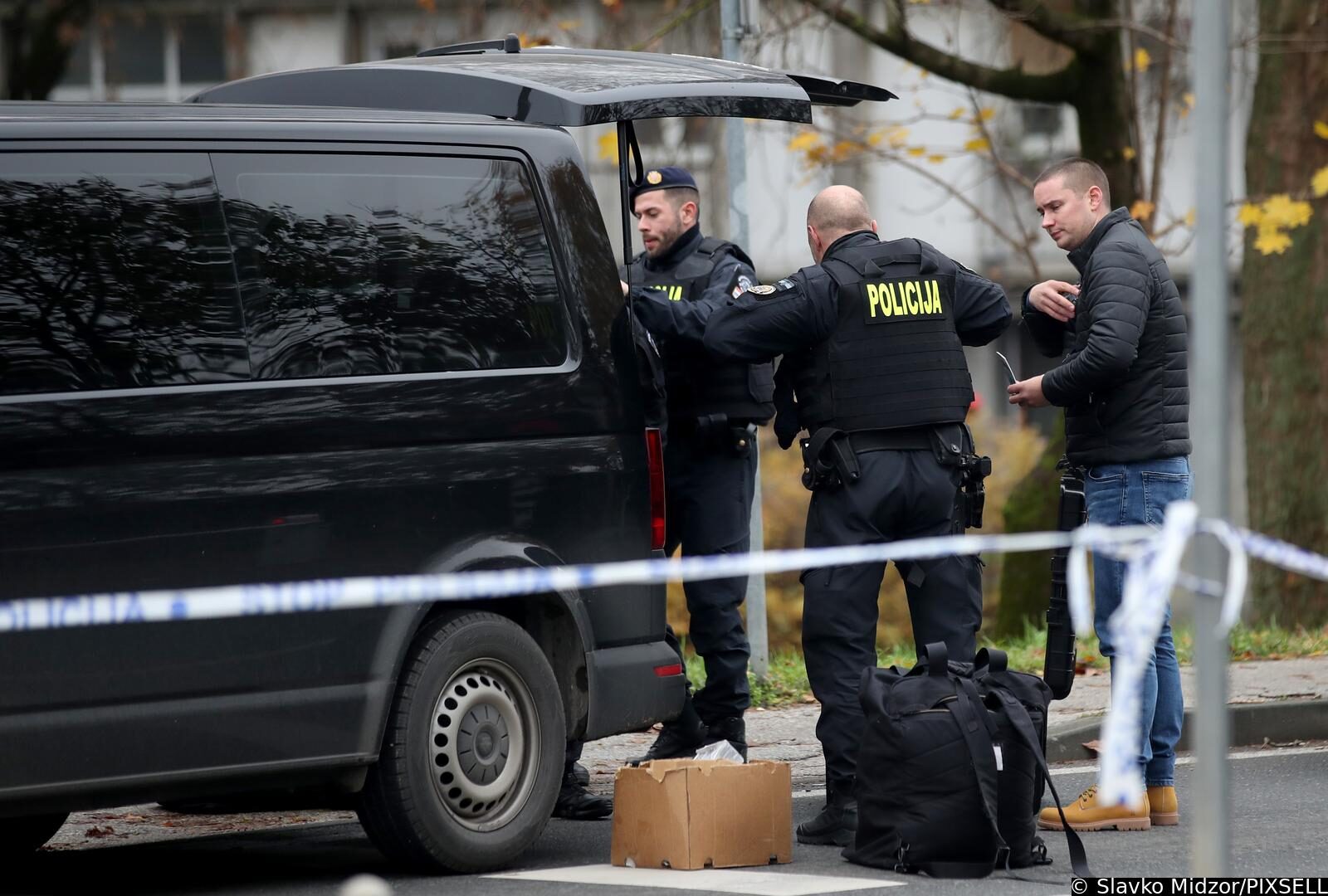 Zagreb: Policijski očevid na Donjim Sveticama gdje je došlo do pucnjave