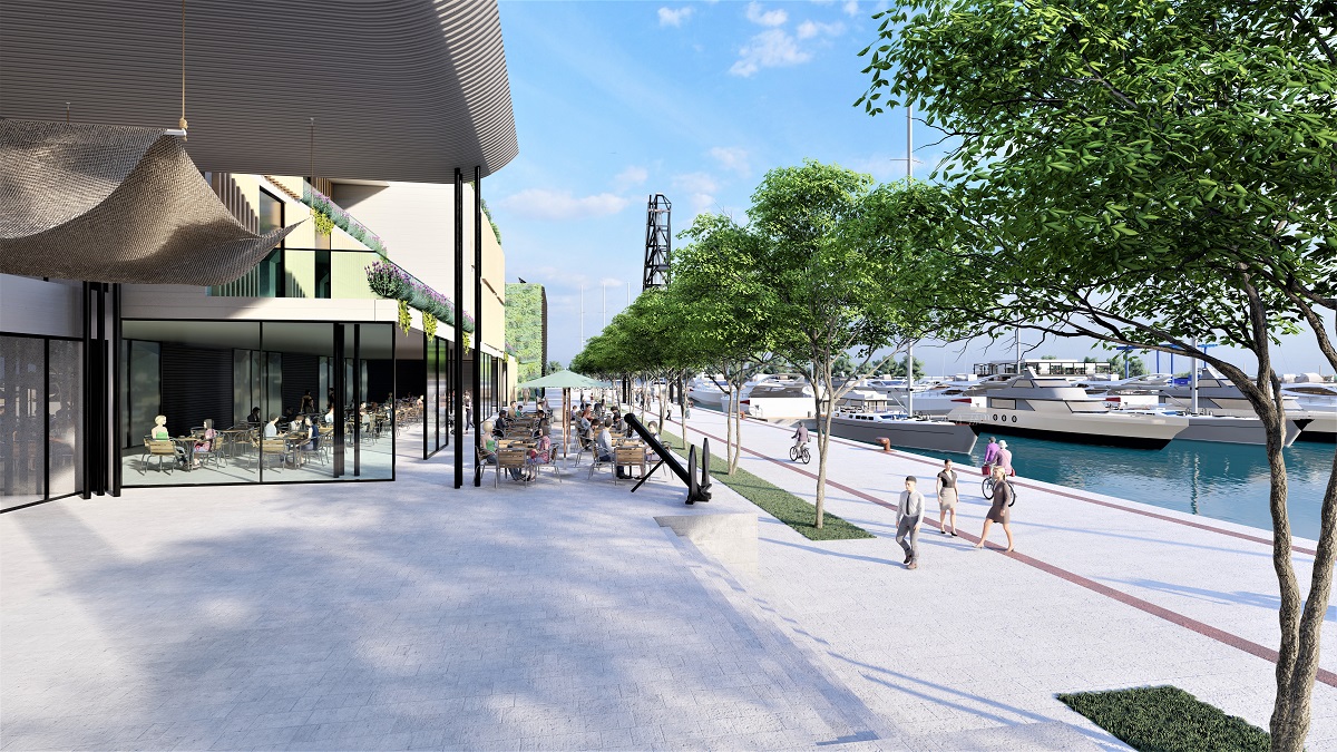 ACI marina Rijeka_Render