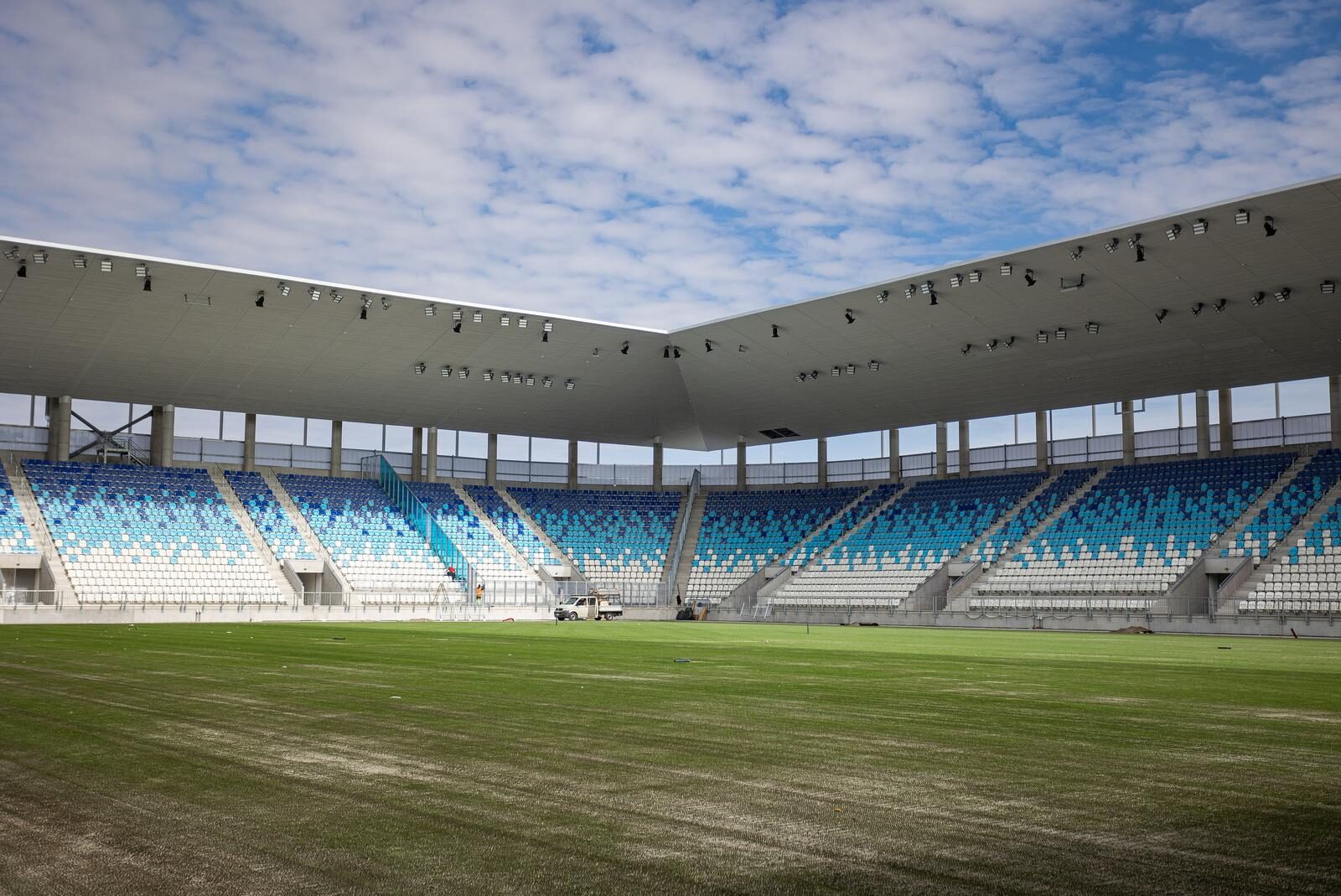 Osijek: Obilazak novog nogometnog stadiona pred samo otvorenje