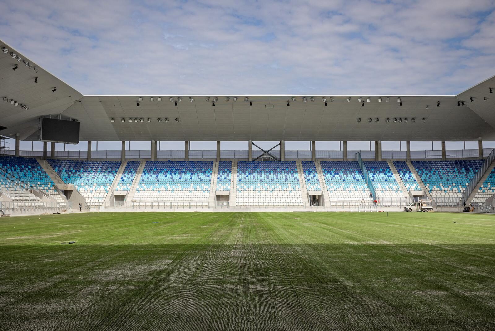 Osijek: Obilazak novog nogometnog stadiona pred samo otvorenje