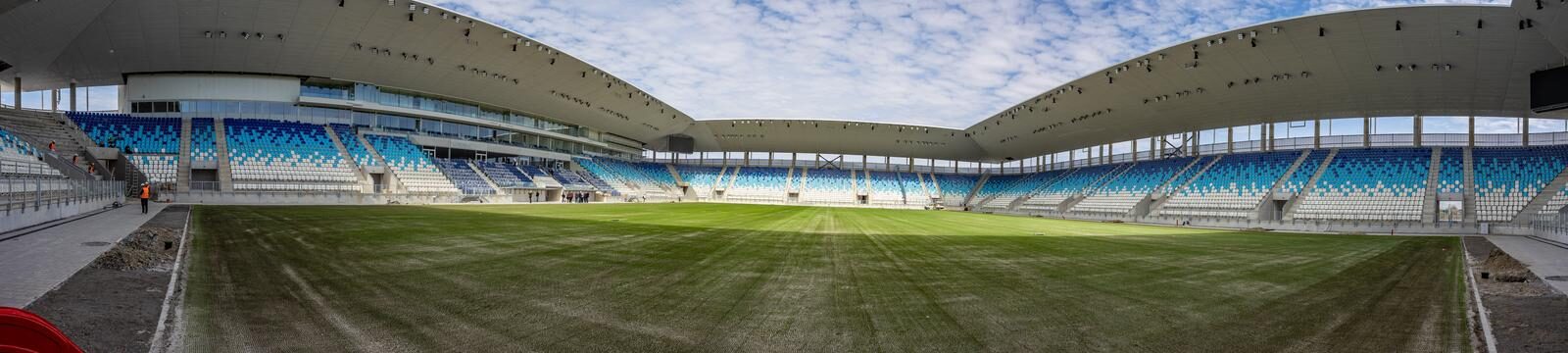 Osijek: Obilazak novog nogometnog stadiona pred samo otvorenje