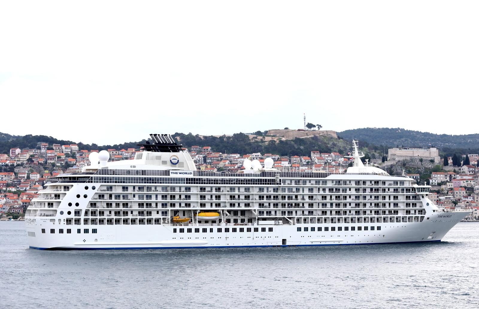 U ibenik stigao The World  najve?i privatni kruzer na svijetu