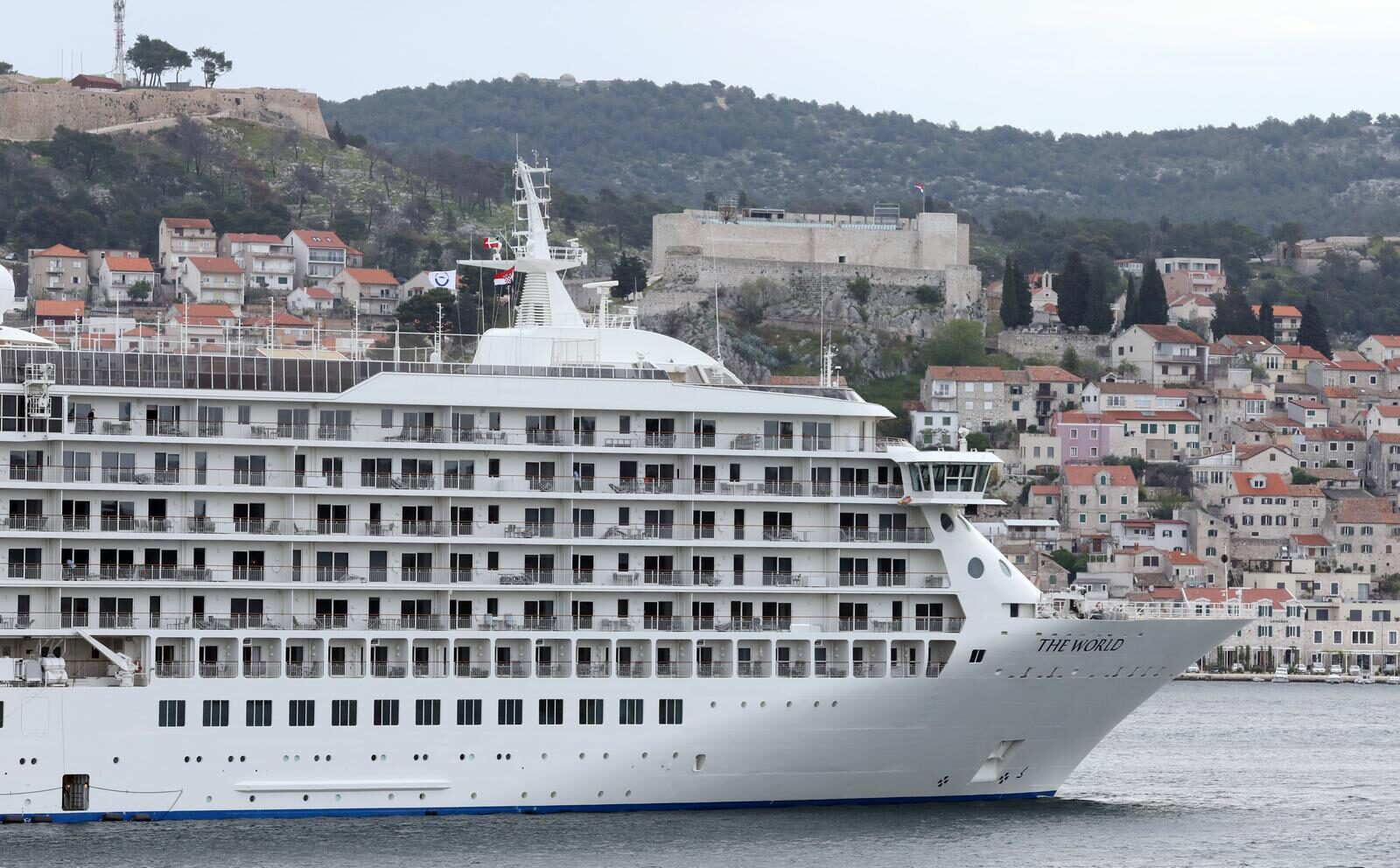 U ibenik stigao The World  najve?i privatni kruzer na svijetu