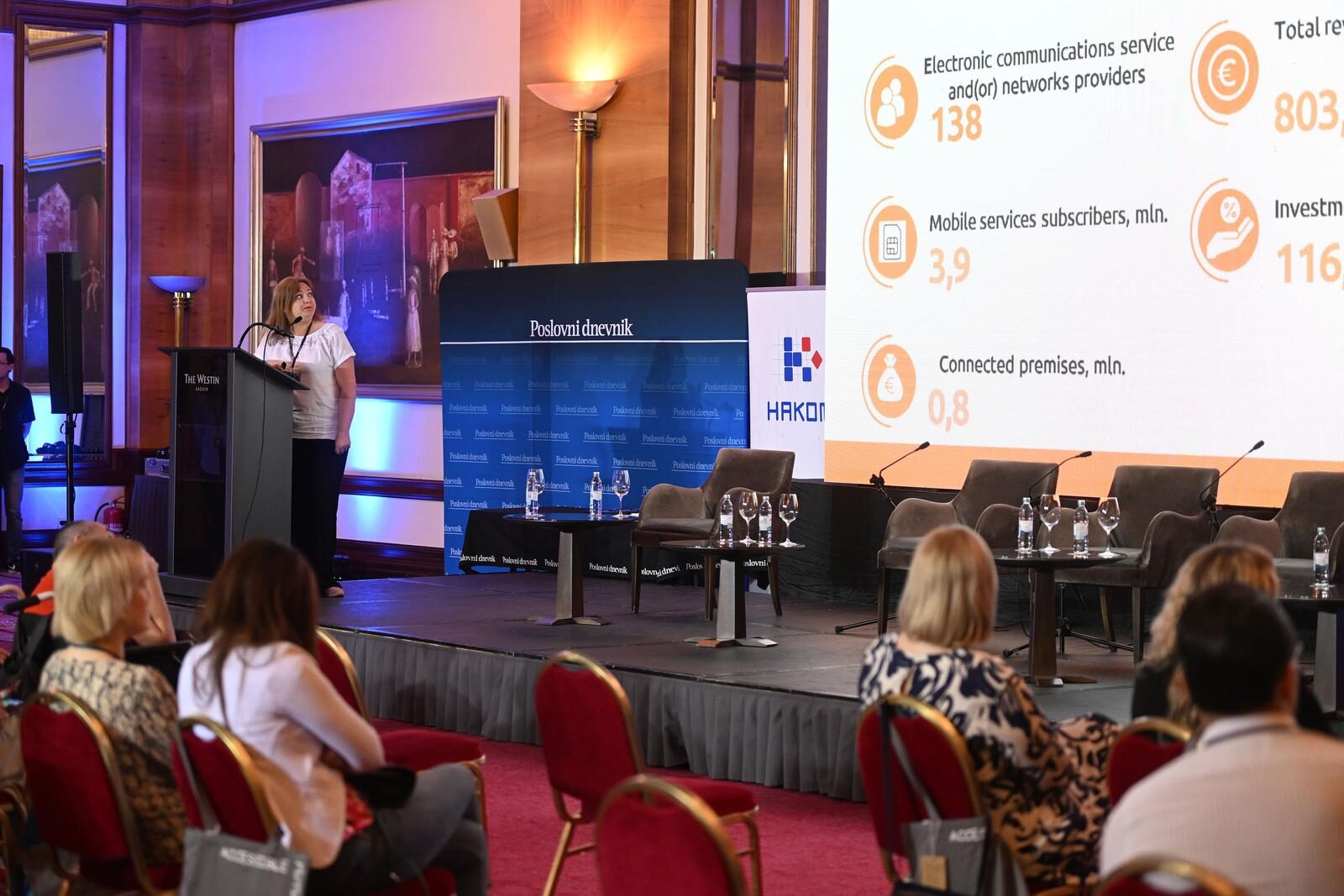 Zagreb: U hotelu Westin održana konferencija HAKOM-a pod nazivom 