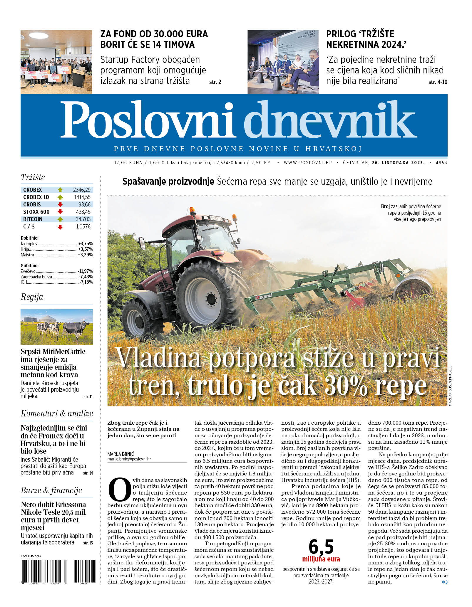 Zemljin Pla t Poslovni Dnevnik Zemljin Pla t Poslovni Dnevnik