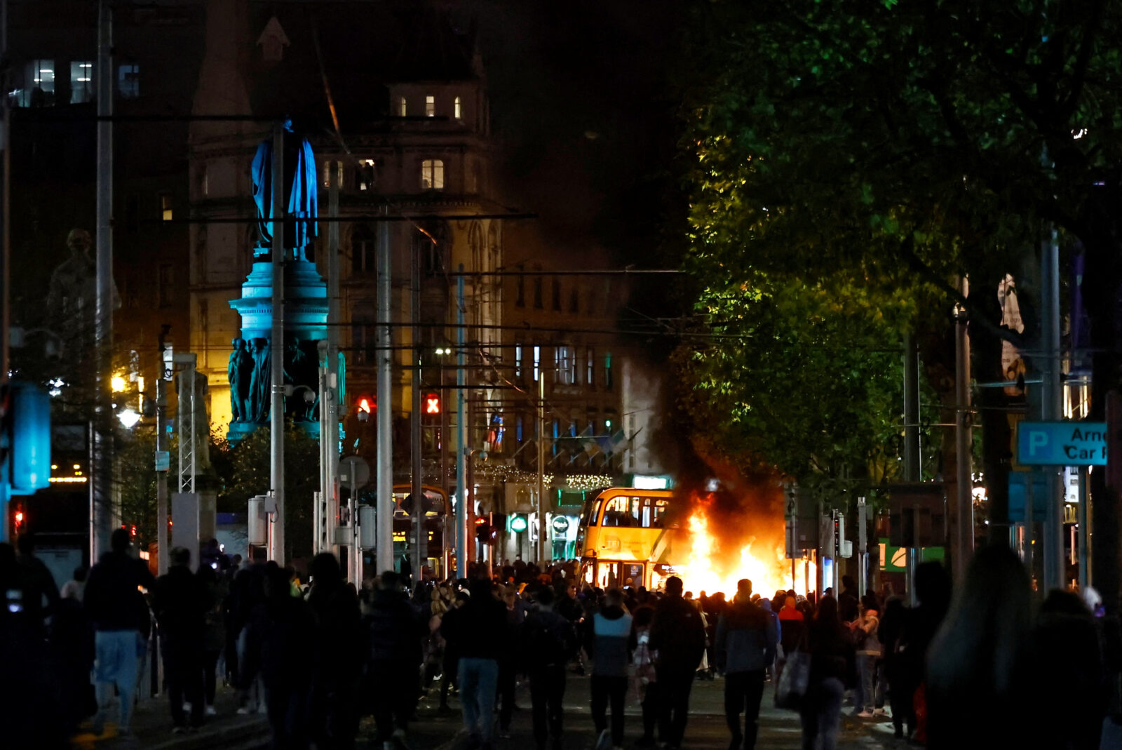 Children injured following a suspected stabbing, in Dublin