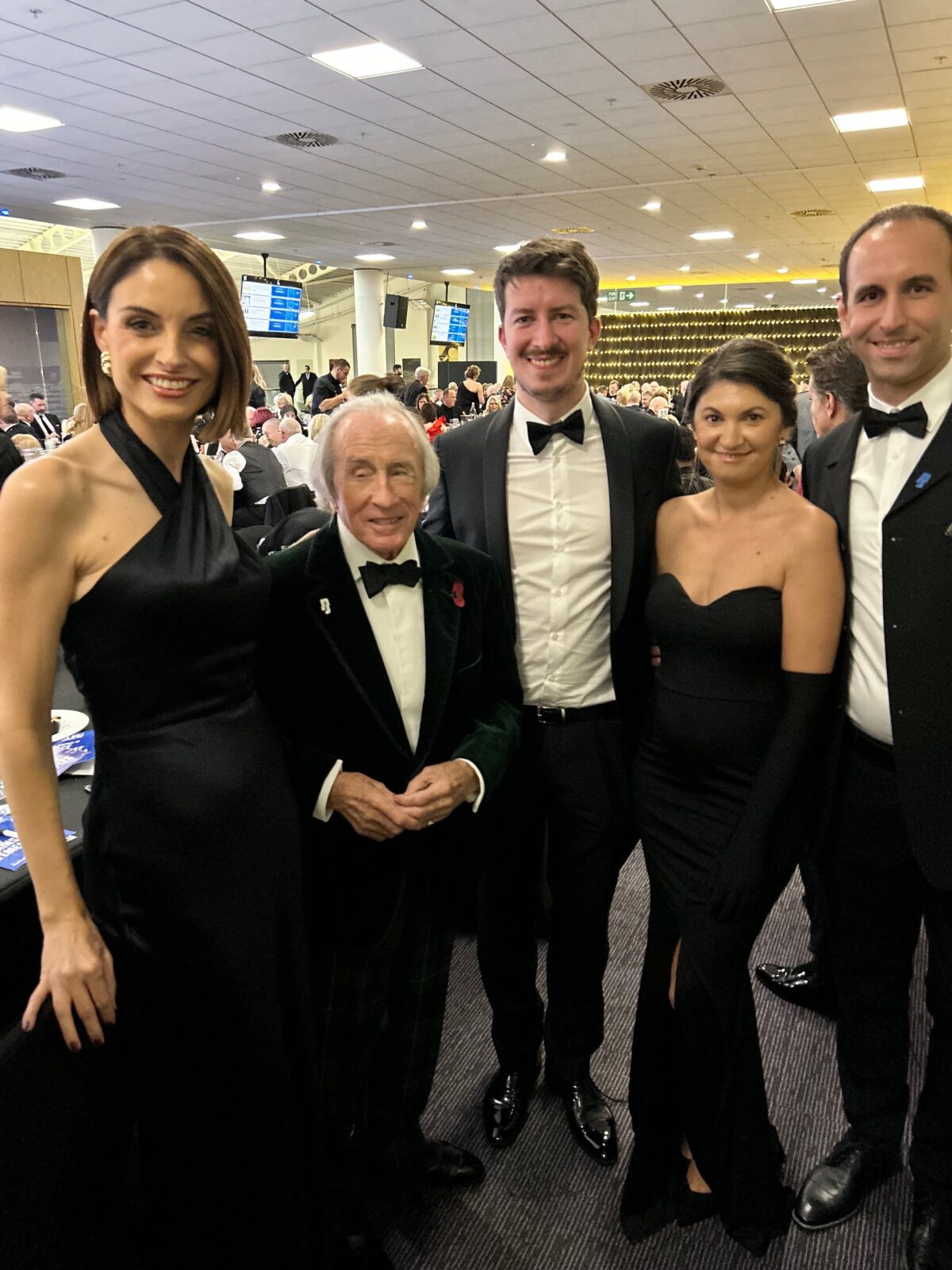 Ana Kričković, Sir Jackie Stewart, OBE, dr. Bože Mihaljević, dr. Nikolina Zrakić