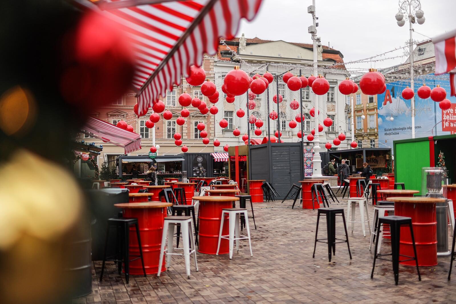 Atmosfera u gradu prije otvaranja Adventa u Zagrebu