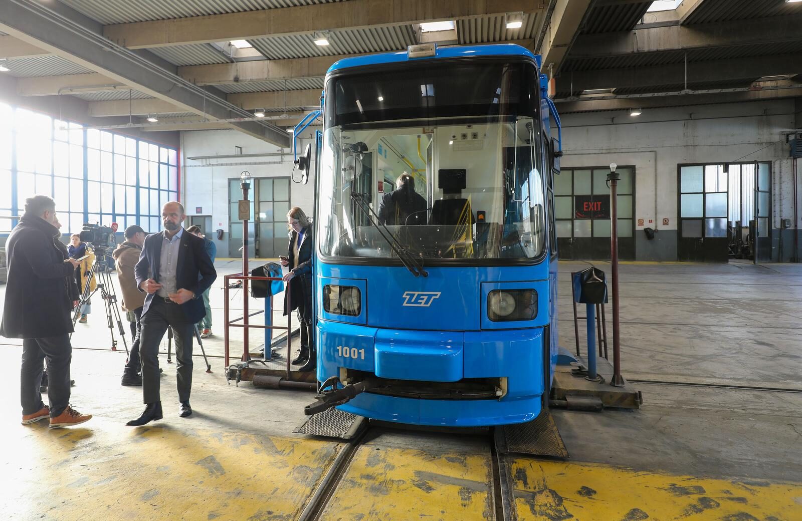 Zagreb: Prvi rabljeni tramvaj iz Njemačke stigao u garažu ZET-a