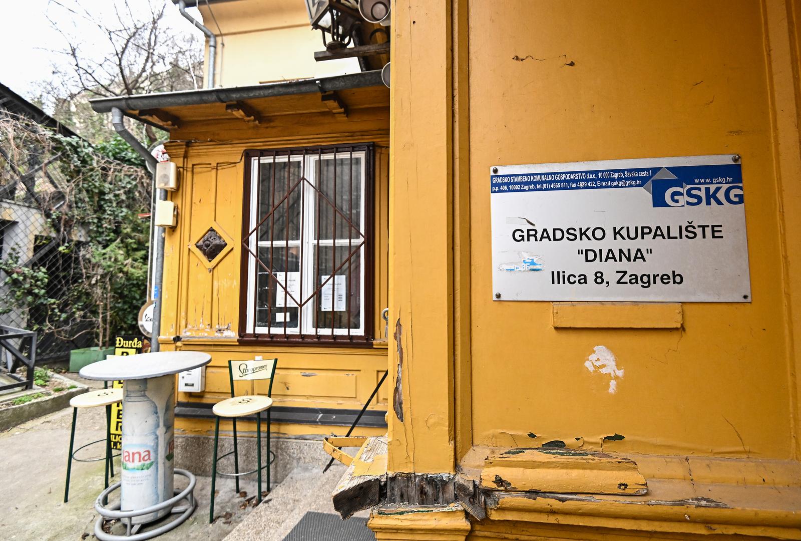 Zagreb: Gradsko kupalište Diana