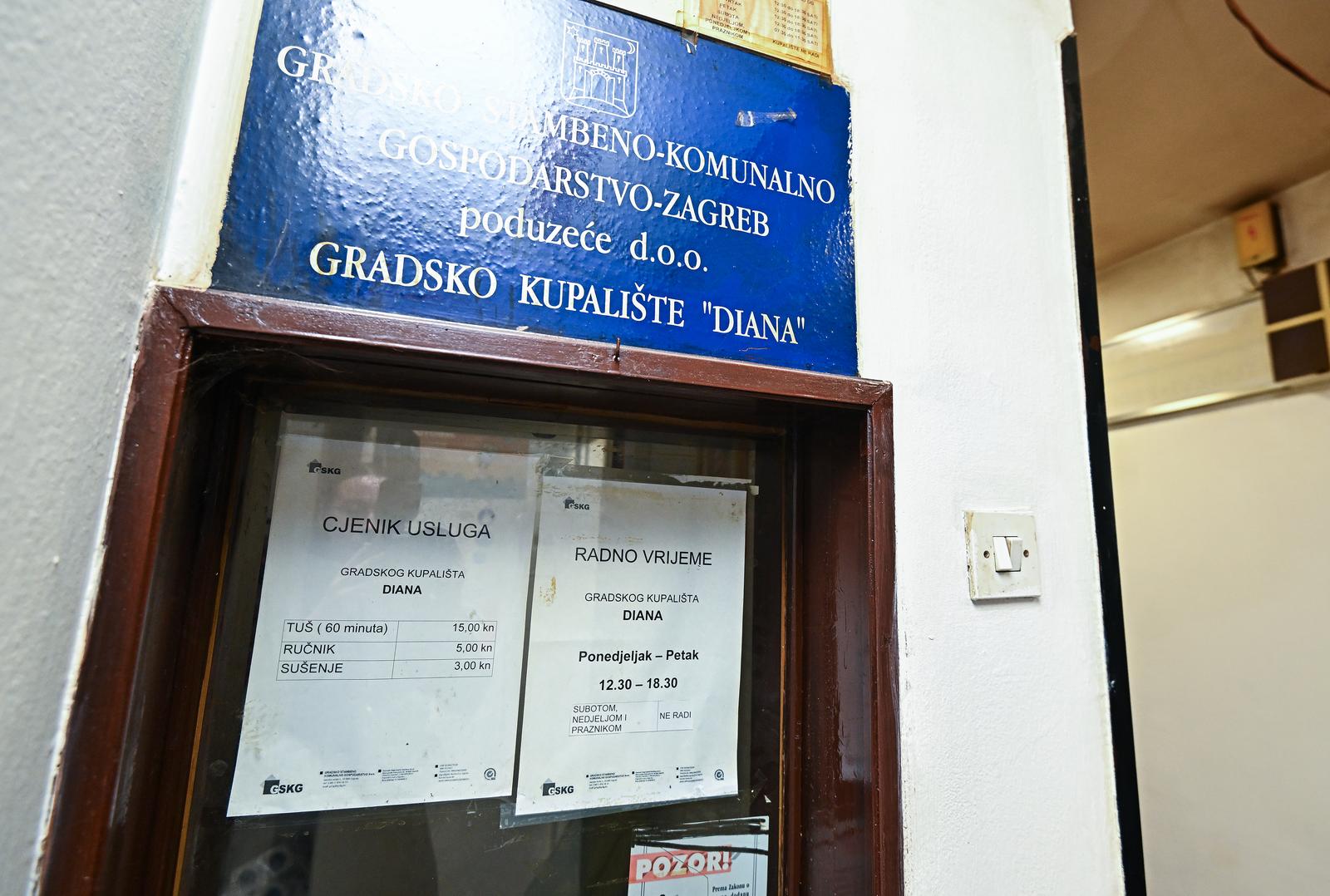 Zagreb: Gradsko kupalište Diana