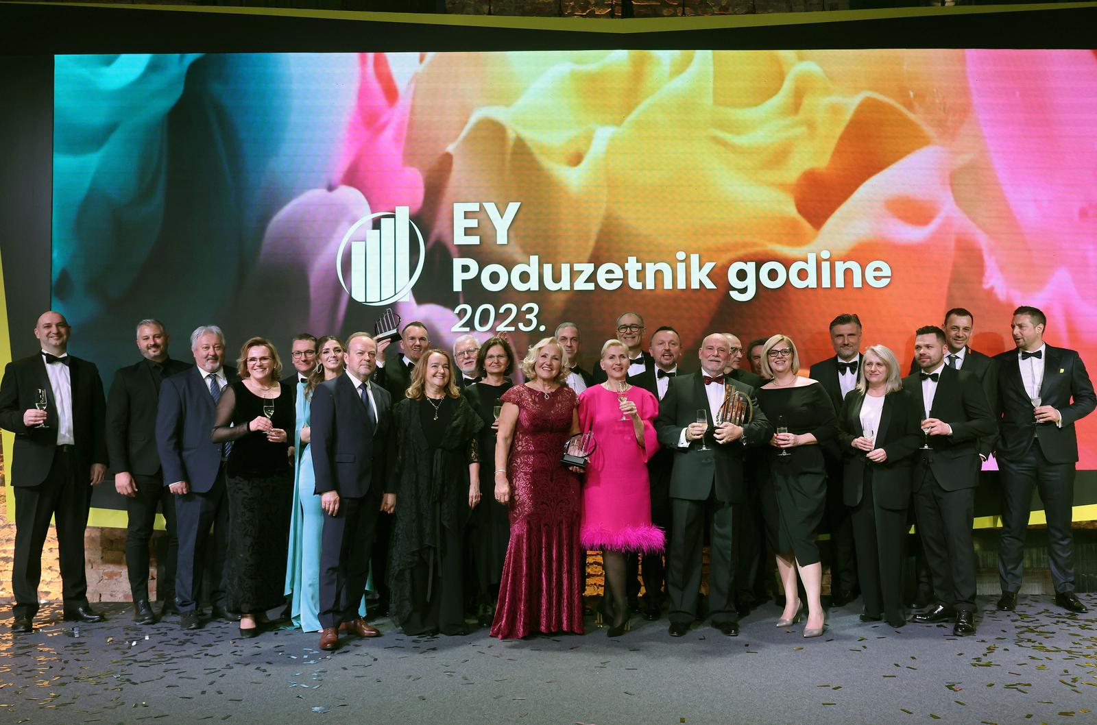 Zagreb: Održana dodjela nagrade EY Poduzetnik godine 2023