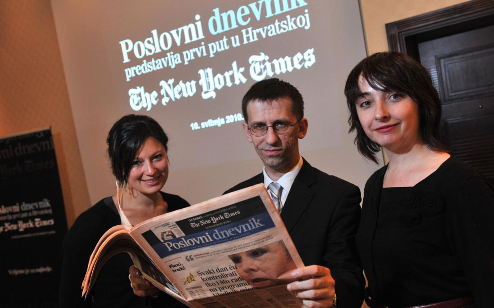 Darko Markušić bio je glavni urednik Poslovnog dnevnika u razdoblju kad je izdavao i hrvatsko izdanje New York Timesa. Danas je urednik portala Direktno.hr/Antonio Bronić/Halopix