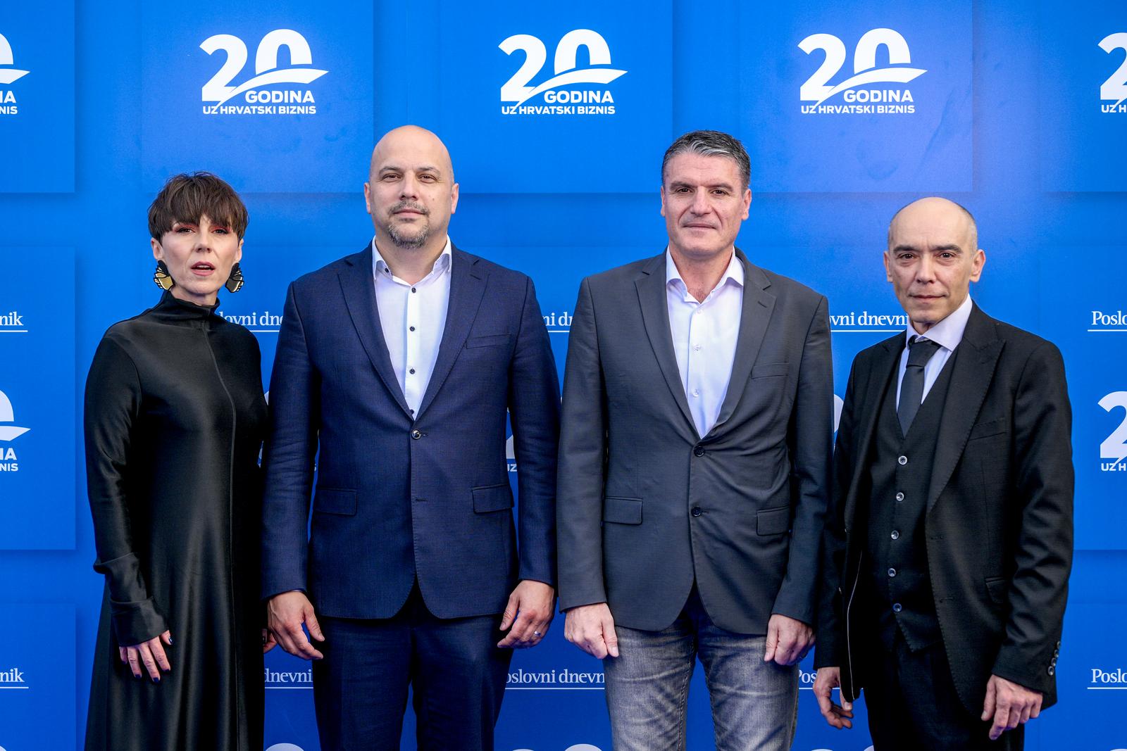 Zagreb: Svečana proslava 20. rođendana Poslovnog dnevnika u hotelu Esplanade