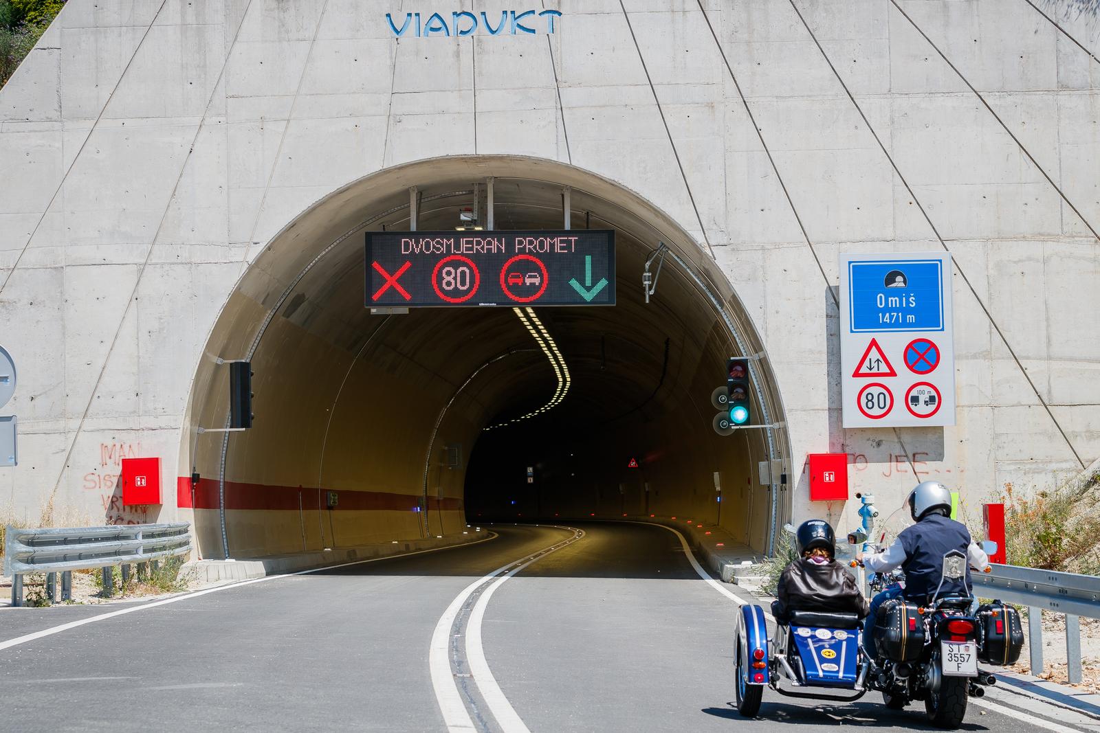 Omiš: Otvorenje mosta preko rijeke Cetine i dva tunela