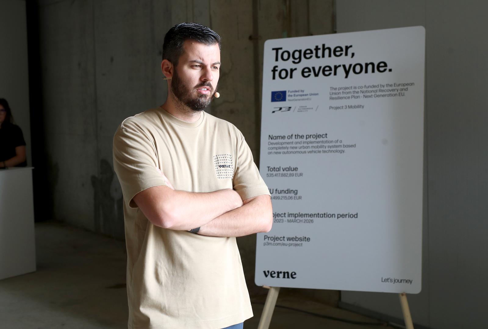 Zagreb: Mate Rimac predstavio projekt robotaksija 