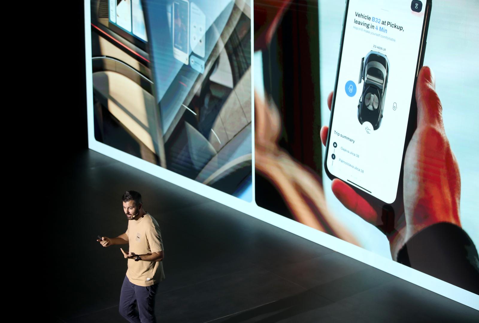 Zagreb: Mate Rimac predstavio projekt robotaksija 