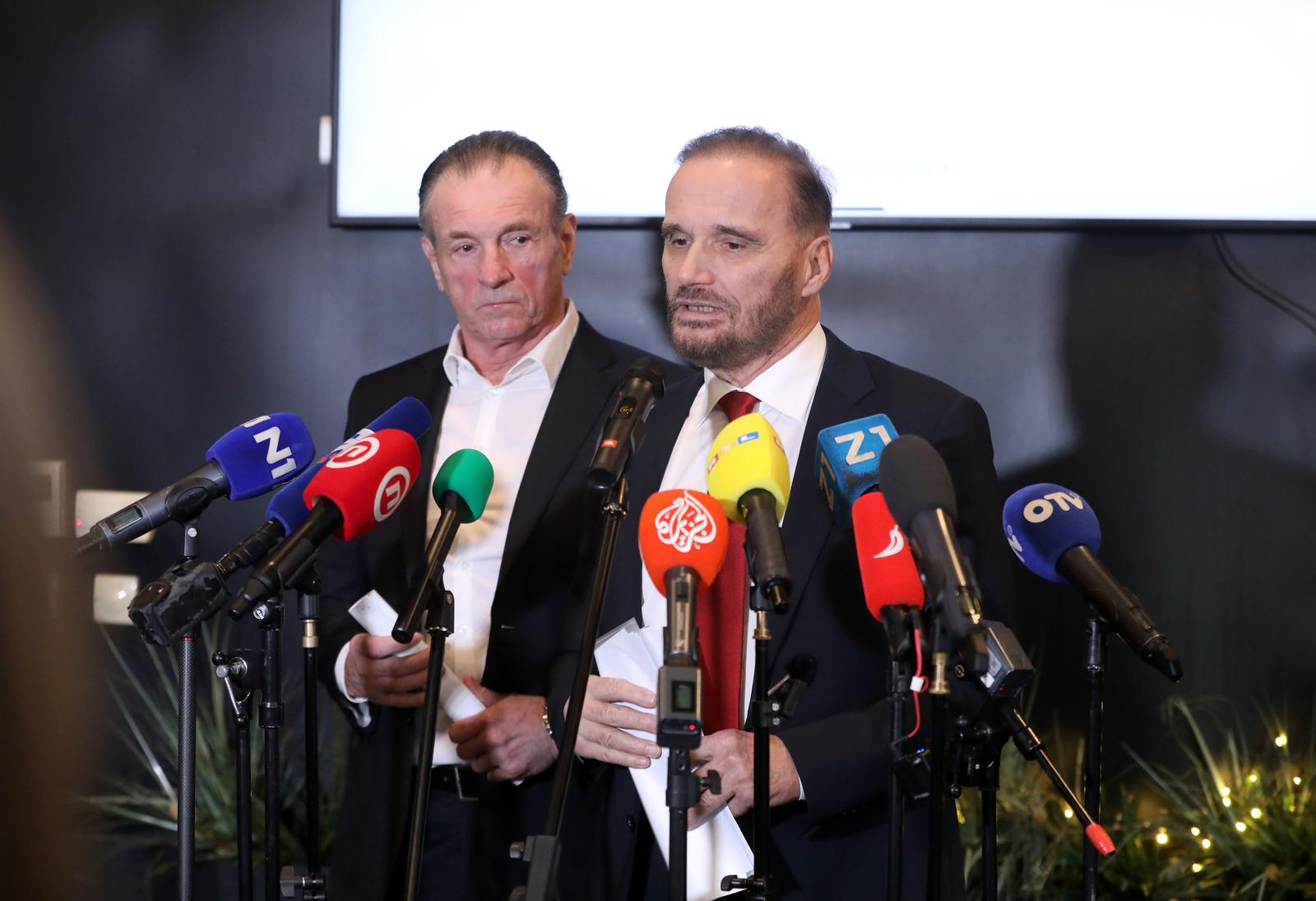 Zagreb: Nikica Jelavić održao konferenciju za medije