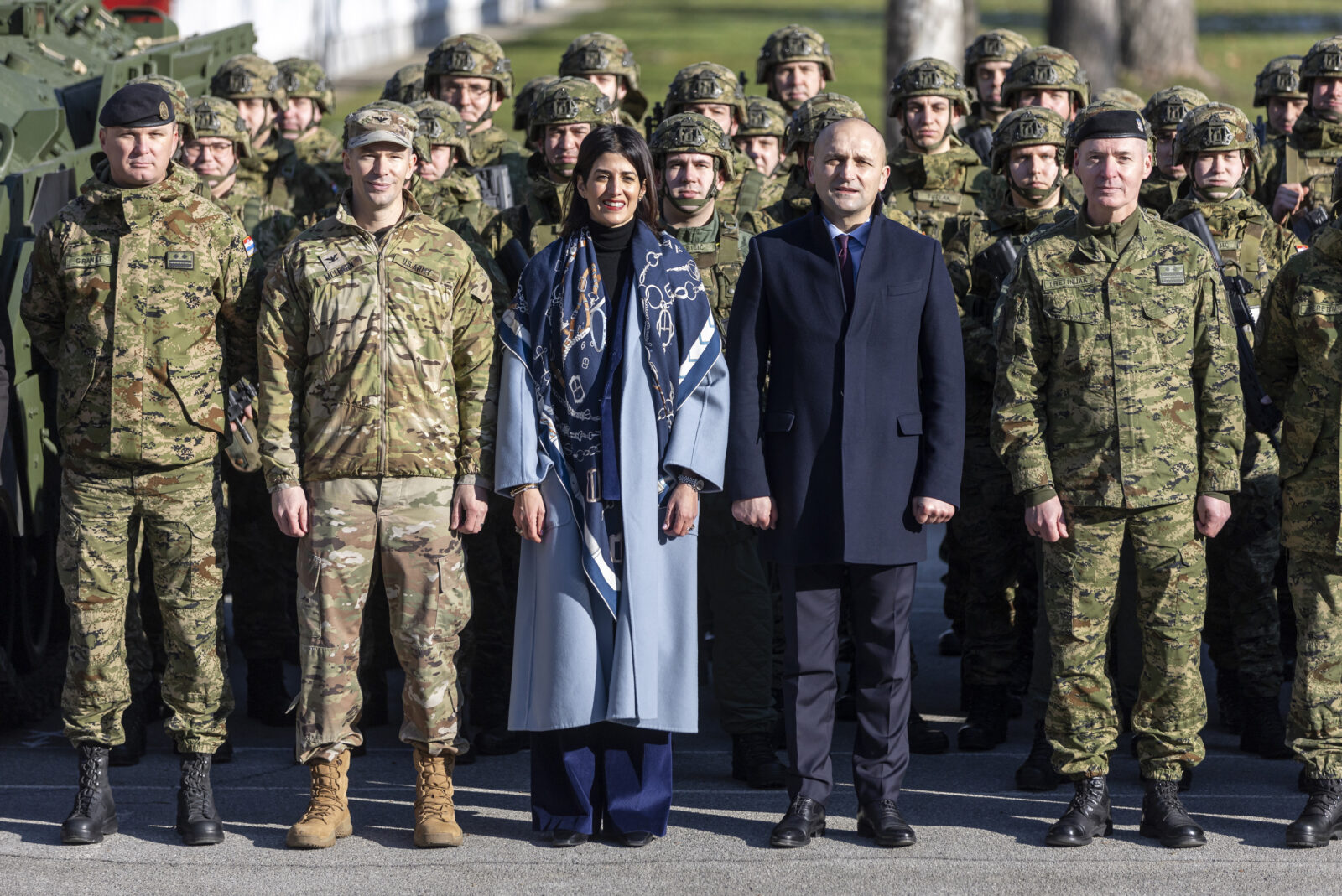 Našice: Svečana primopredaja prvih borbenih vozila Bradley