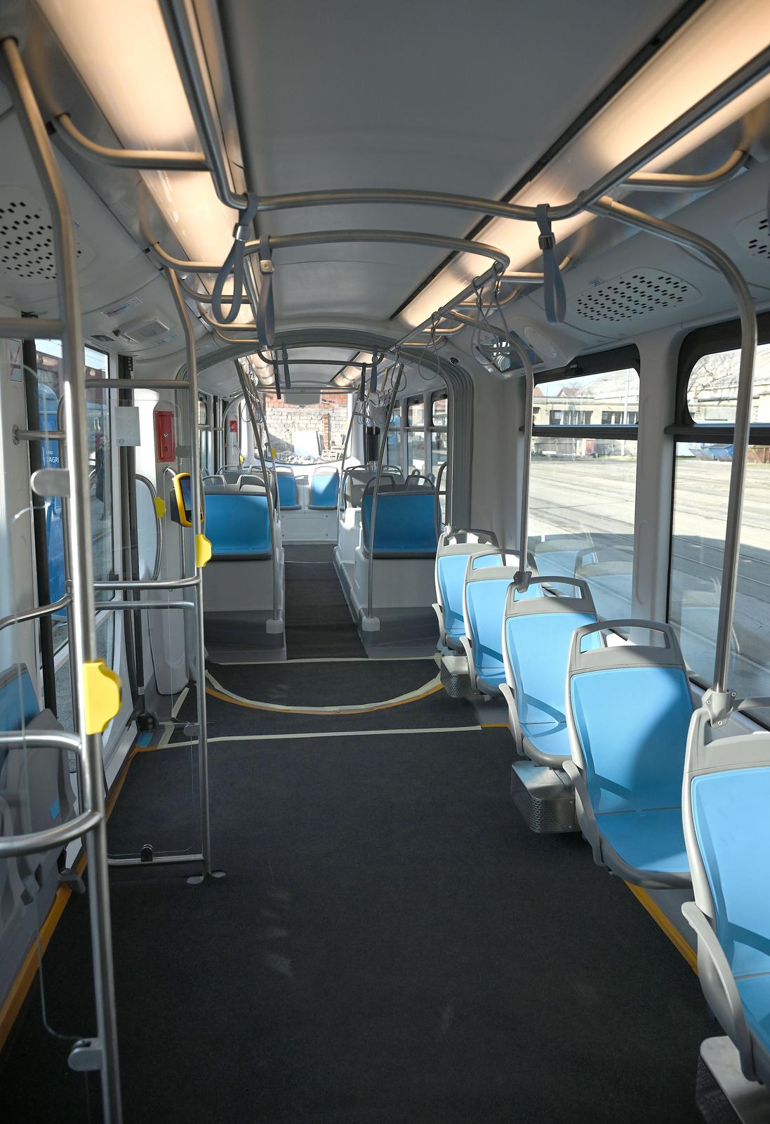 Zagreb: Predstavljanje novog tramvaja ZET-a