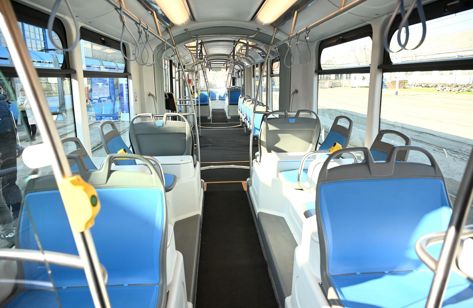 Zagreb: Predstavljanje novog tramvaja ZET-a