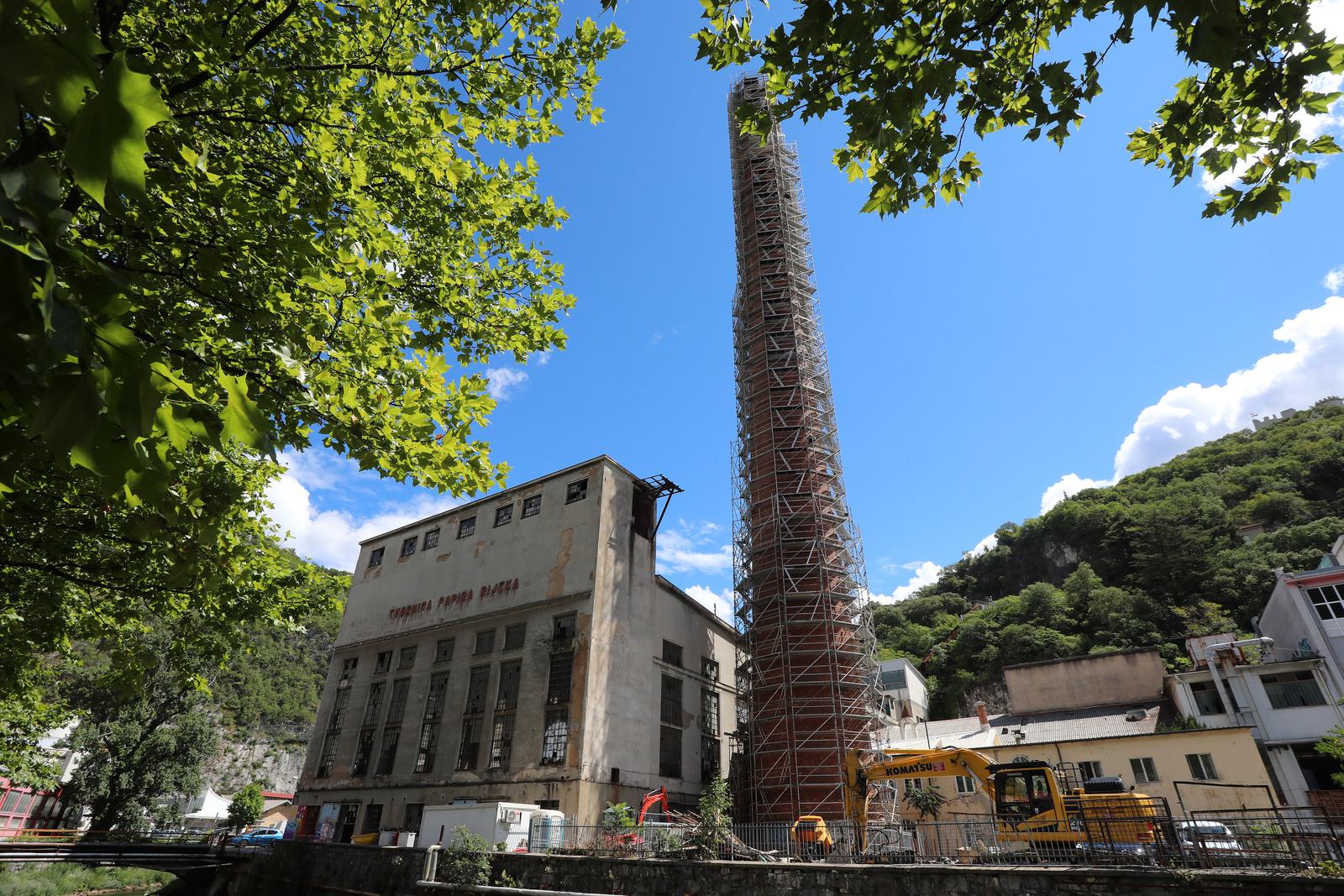 Rijeka: Radovi na rekonstrukciji zgrade Energane koja postaje Inkubator za kreativne tehnologije i IT industriju