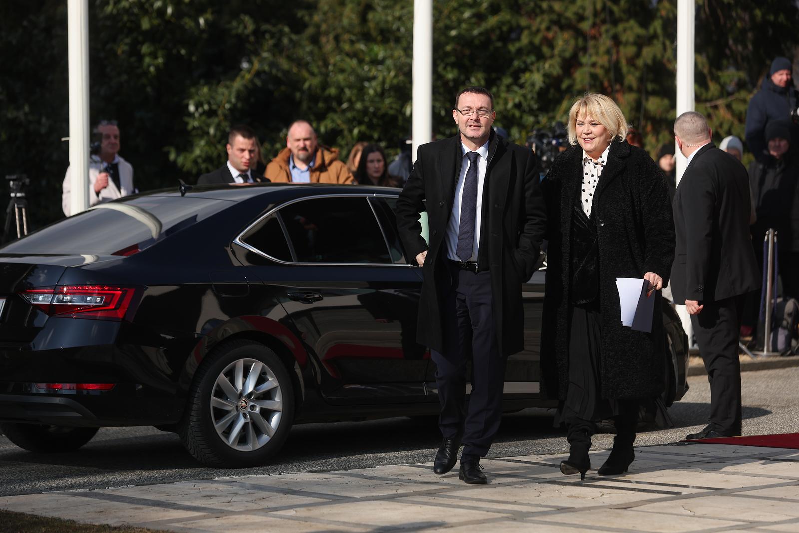 Zagreb: Dolazak uzvanika na inauguraciju predsjednika Zorana Milanovića