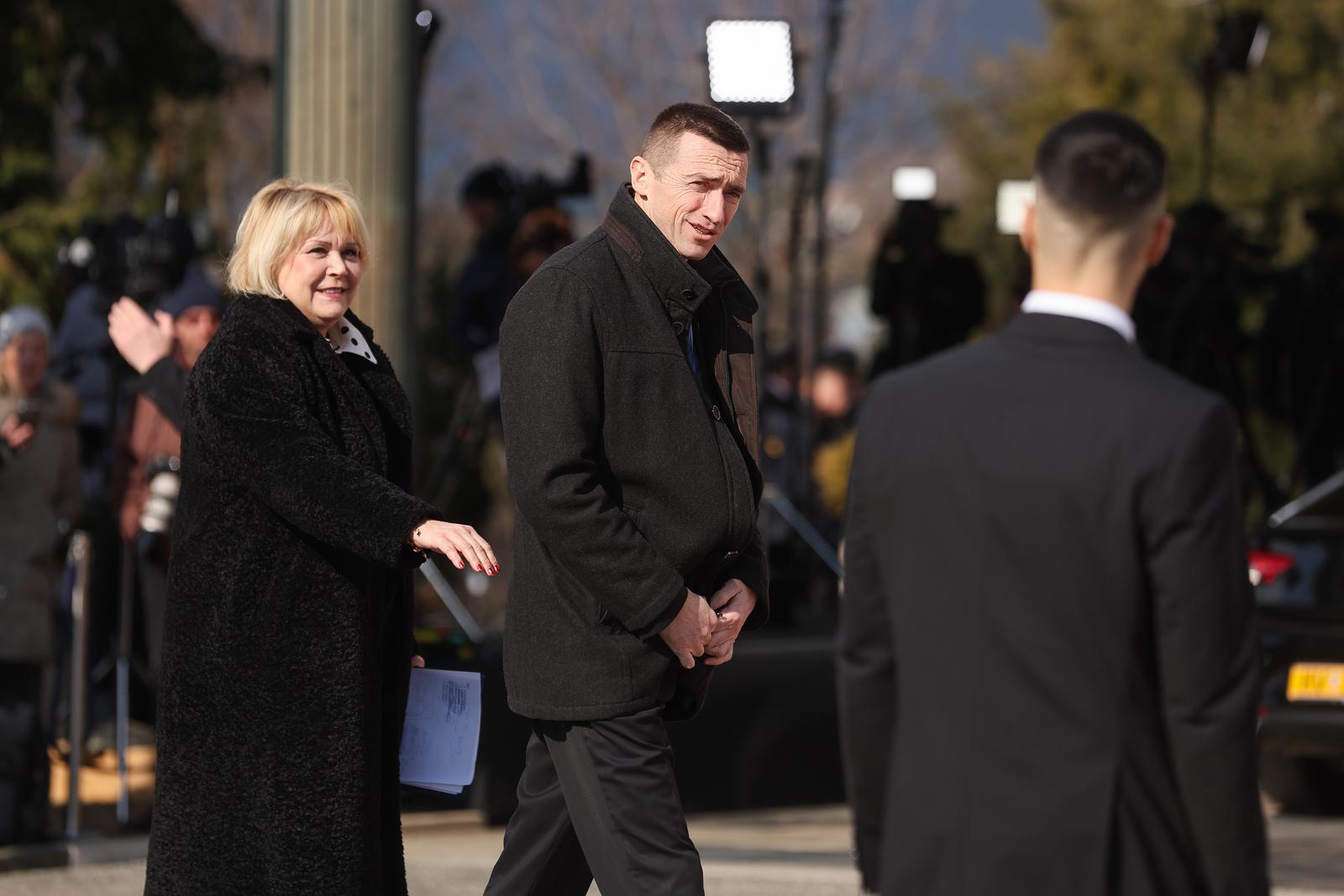 Zagreb: Dolazak uzvanika na inauguraciju predsjednika Zorana Milanovića