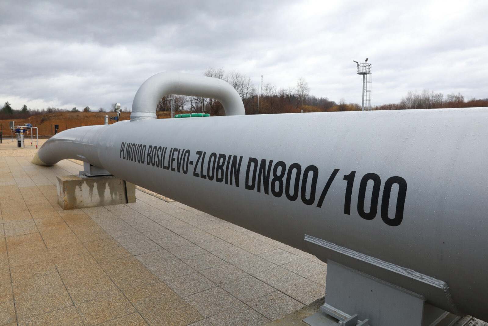 Novi plinovod Zlobin-Bosiljevo u Bosiljevu