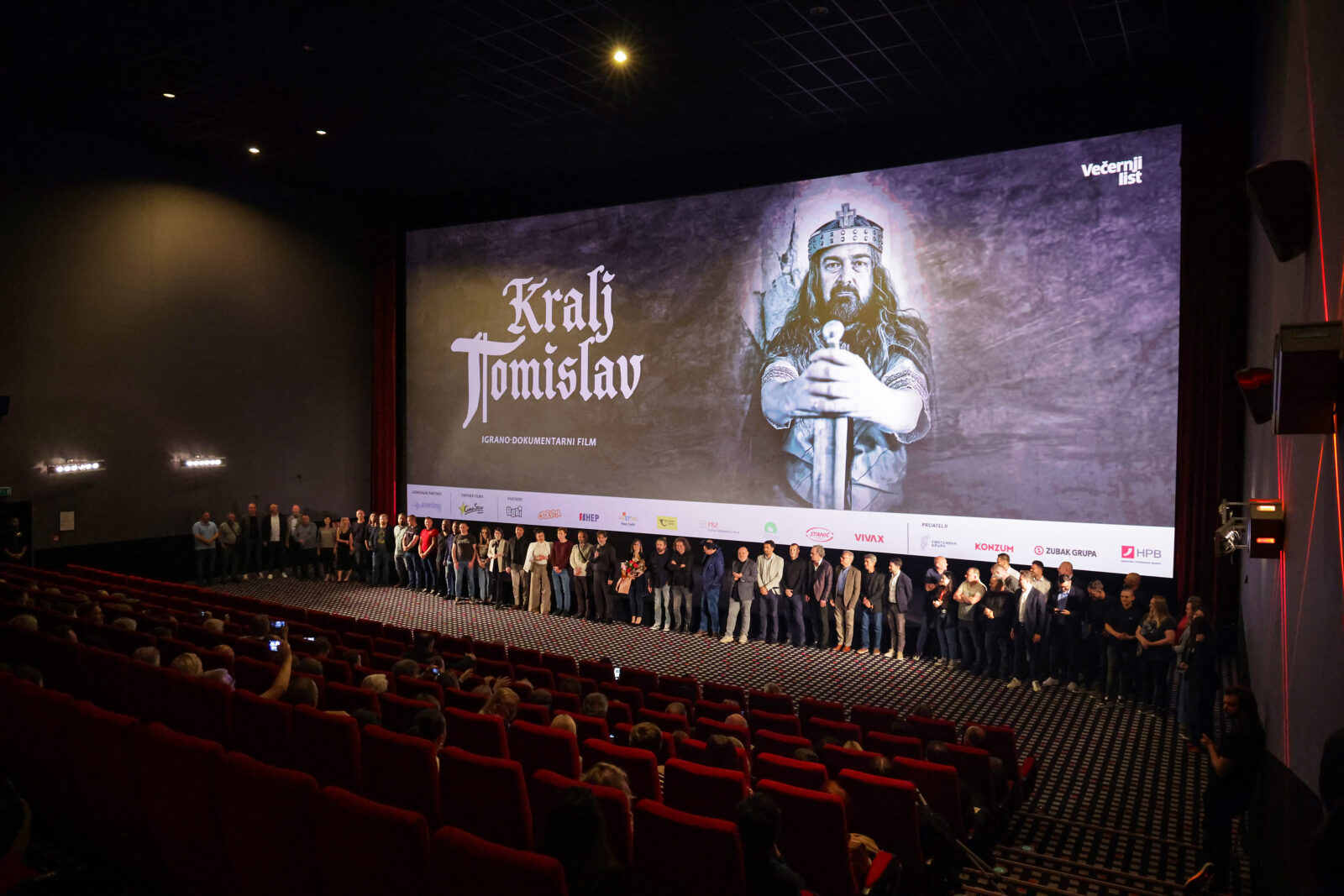 Zagreb: Premijera filma Večernjeg lista “Kralj Tomislav”