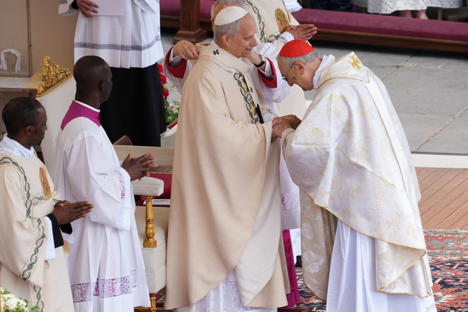 Inauguracijska misa pape Lava XIV na Trgu svetog Petra u Vatikanu