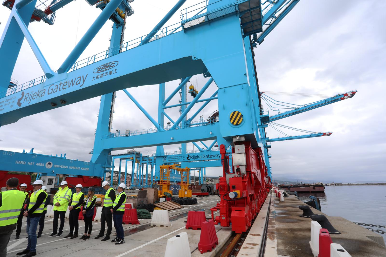 Rijeka: Oleg Butković i Denis Vukorepa u obilasku Rijeka Gatewaya.