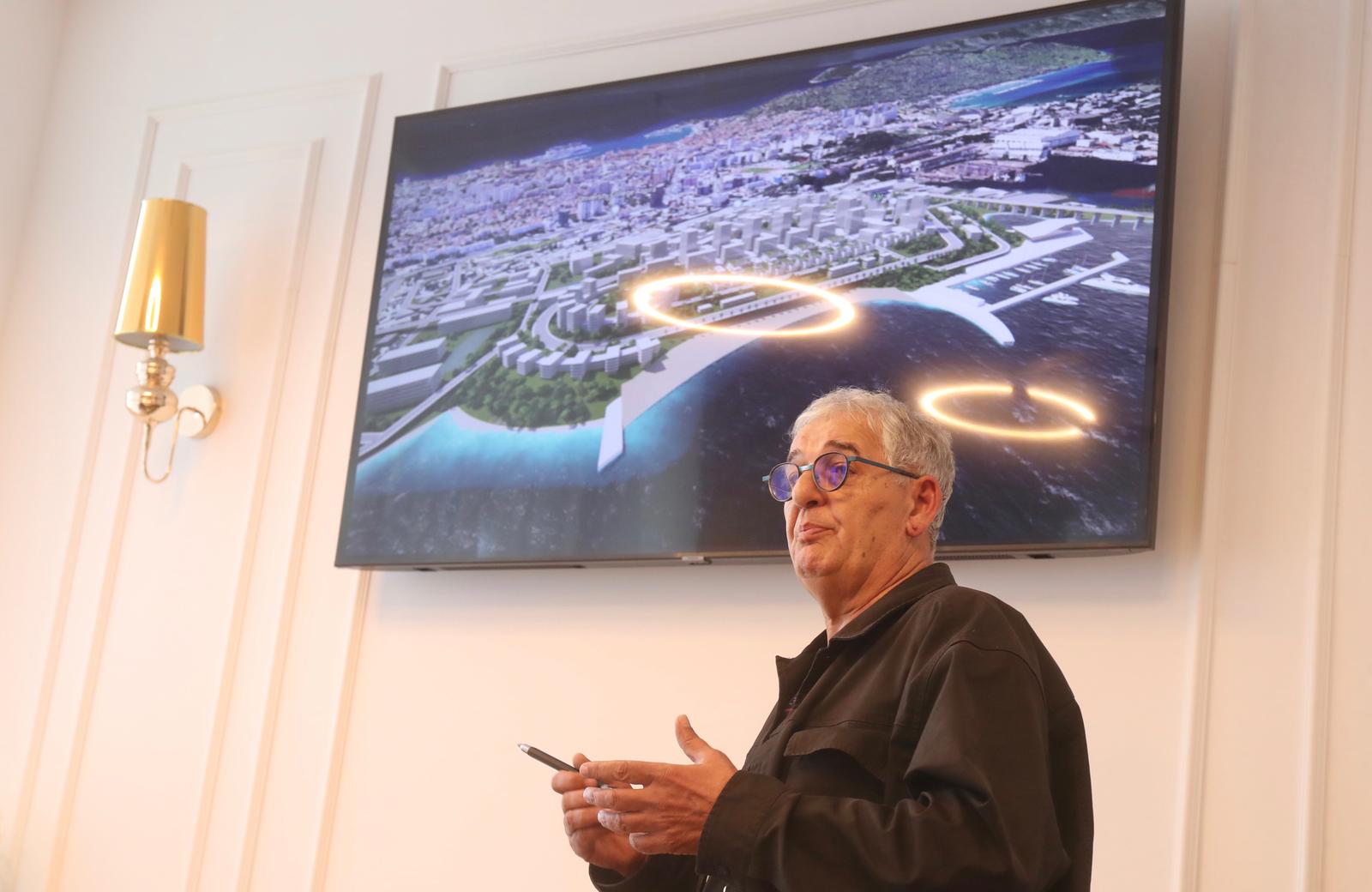 Split: Kandidat za gradonačelnika Željko Kerum i arhitekt Jurica Jelavić predstavili projekt 