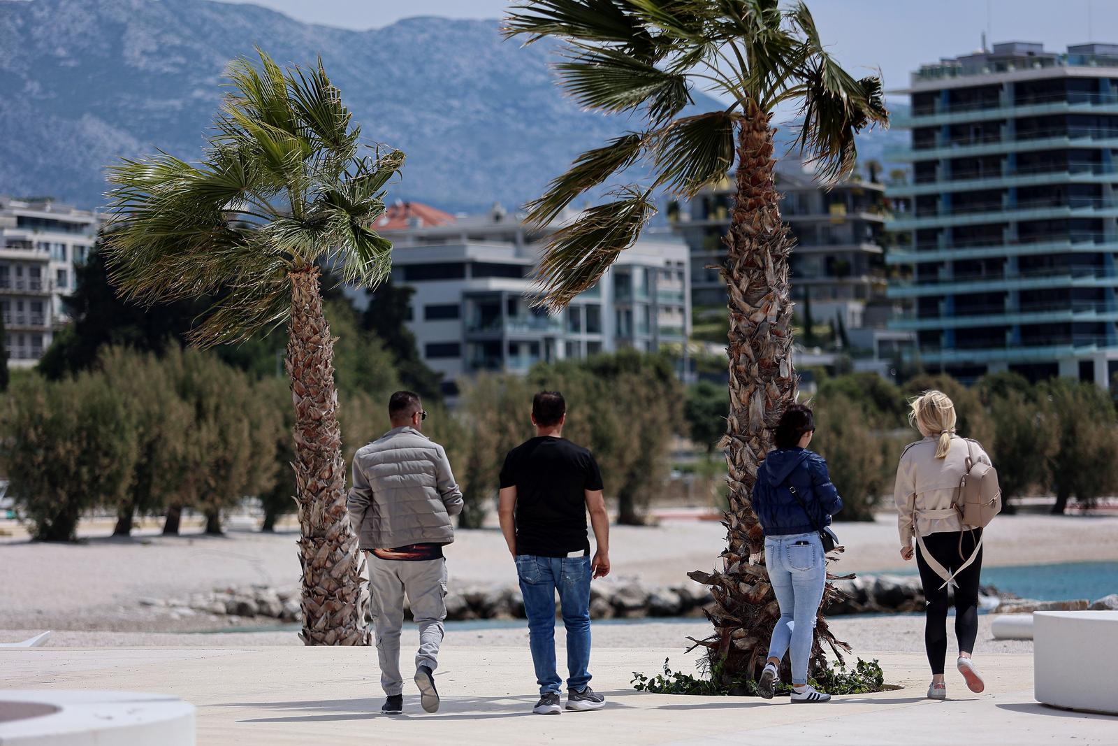 Split: Šetnica i plaža Žnjan otvoreni za građane