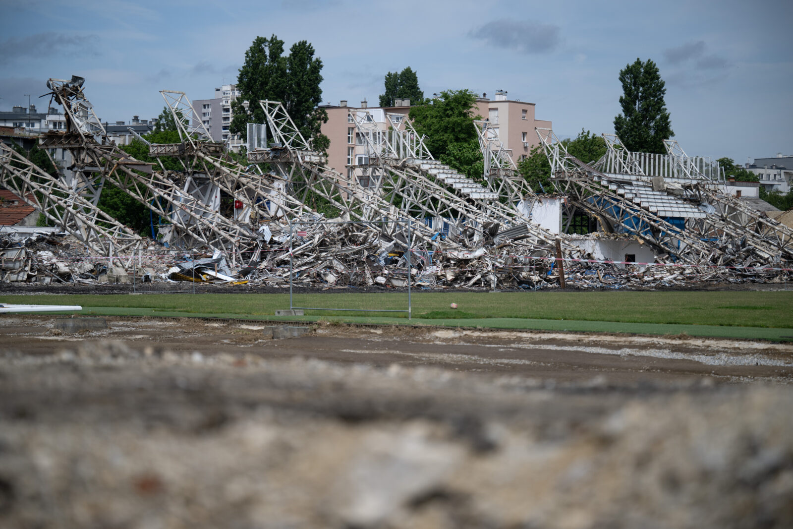 Što je ostalo od stadiona i tribine u Kranjčevićevoj