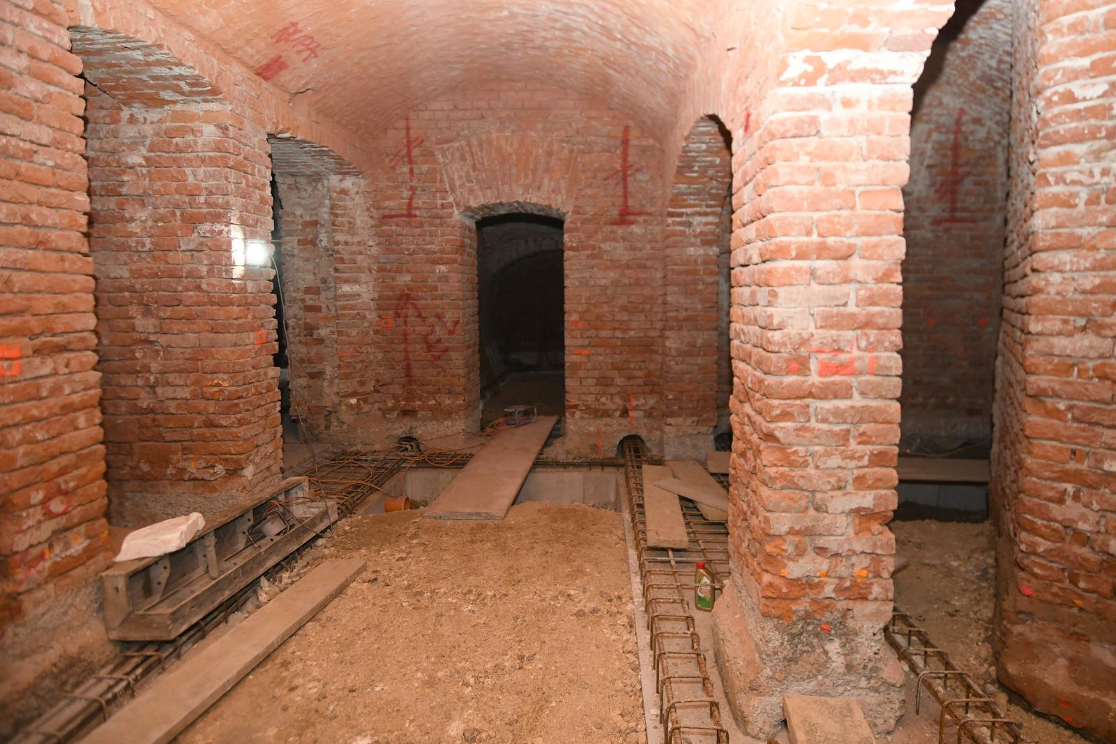 Rasinja: Obilazak građevinskih radova na projektu Rekonstrukcija dvorca Inkey