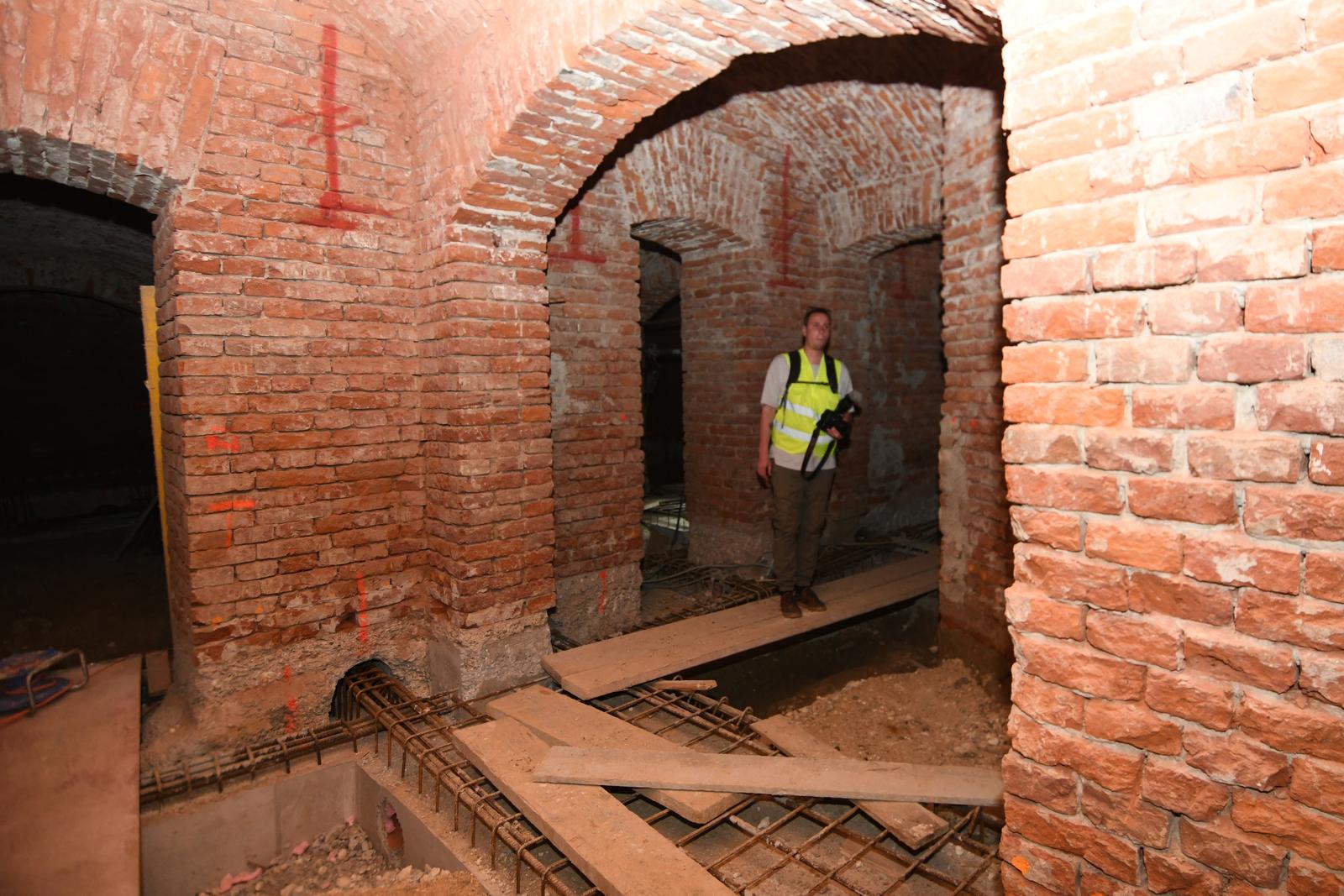 Rasinja: Obilazak građevinskih radova na projektu Rekonstrukcija dvorca Inkey