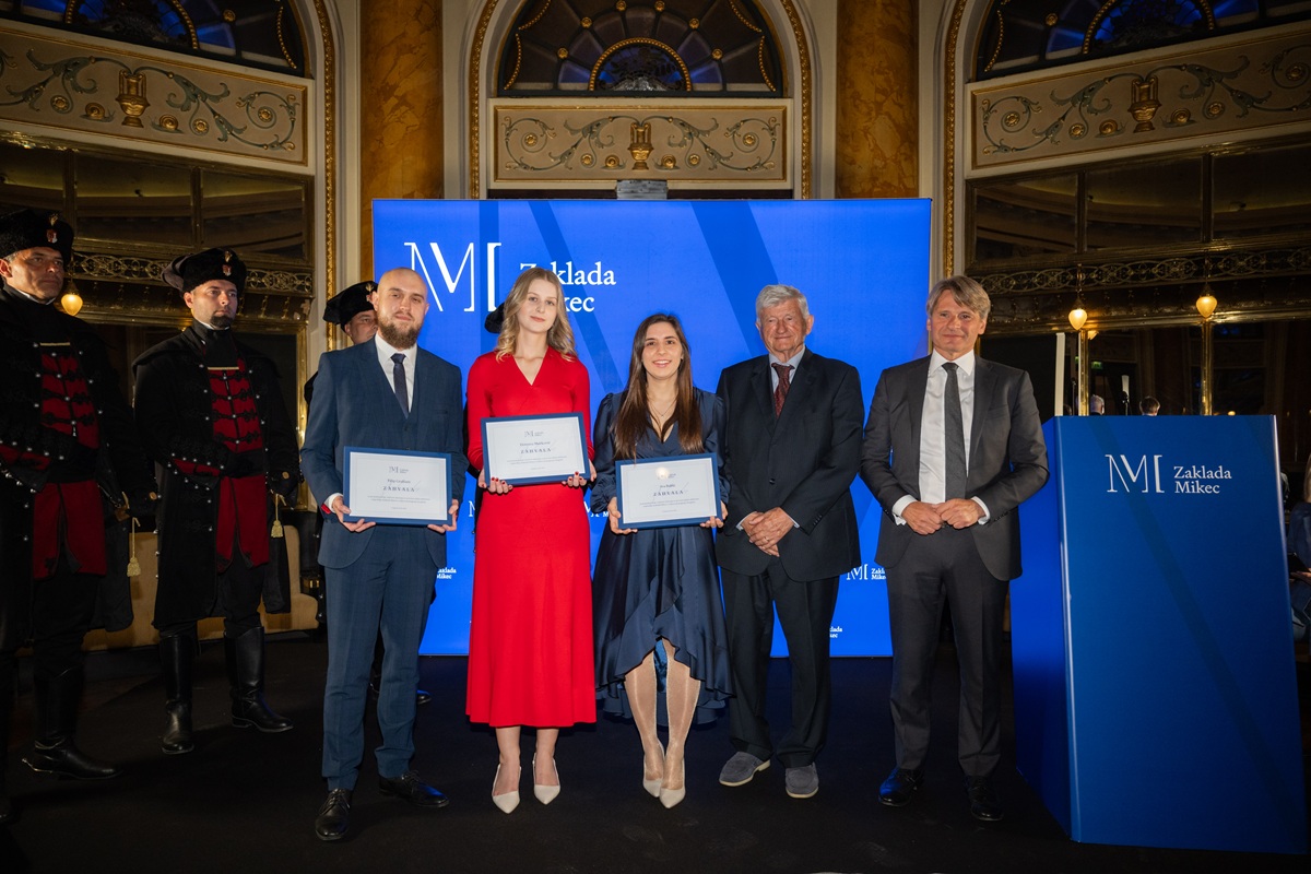 Zaklada Mikec_Filip Grabant, Dorotea Murković, Iva Babić, dr.sc. Antun Mikec, Neven Mikec