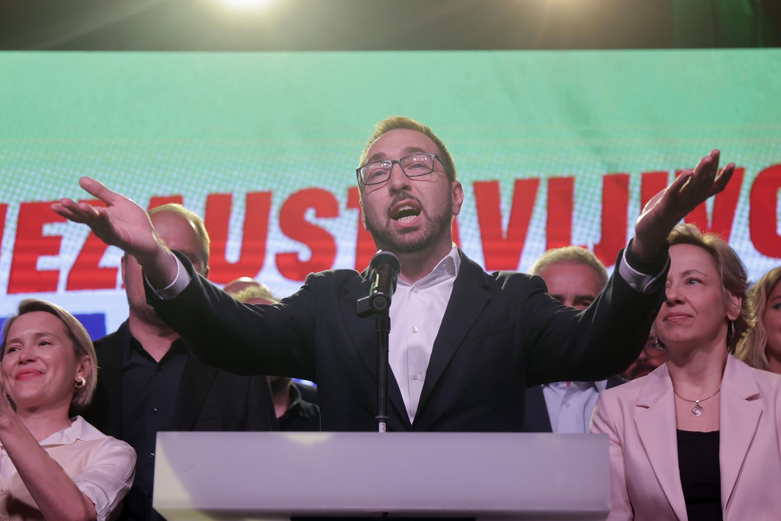 Tomašević održao pobjednički govor