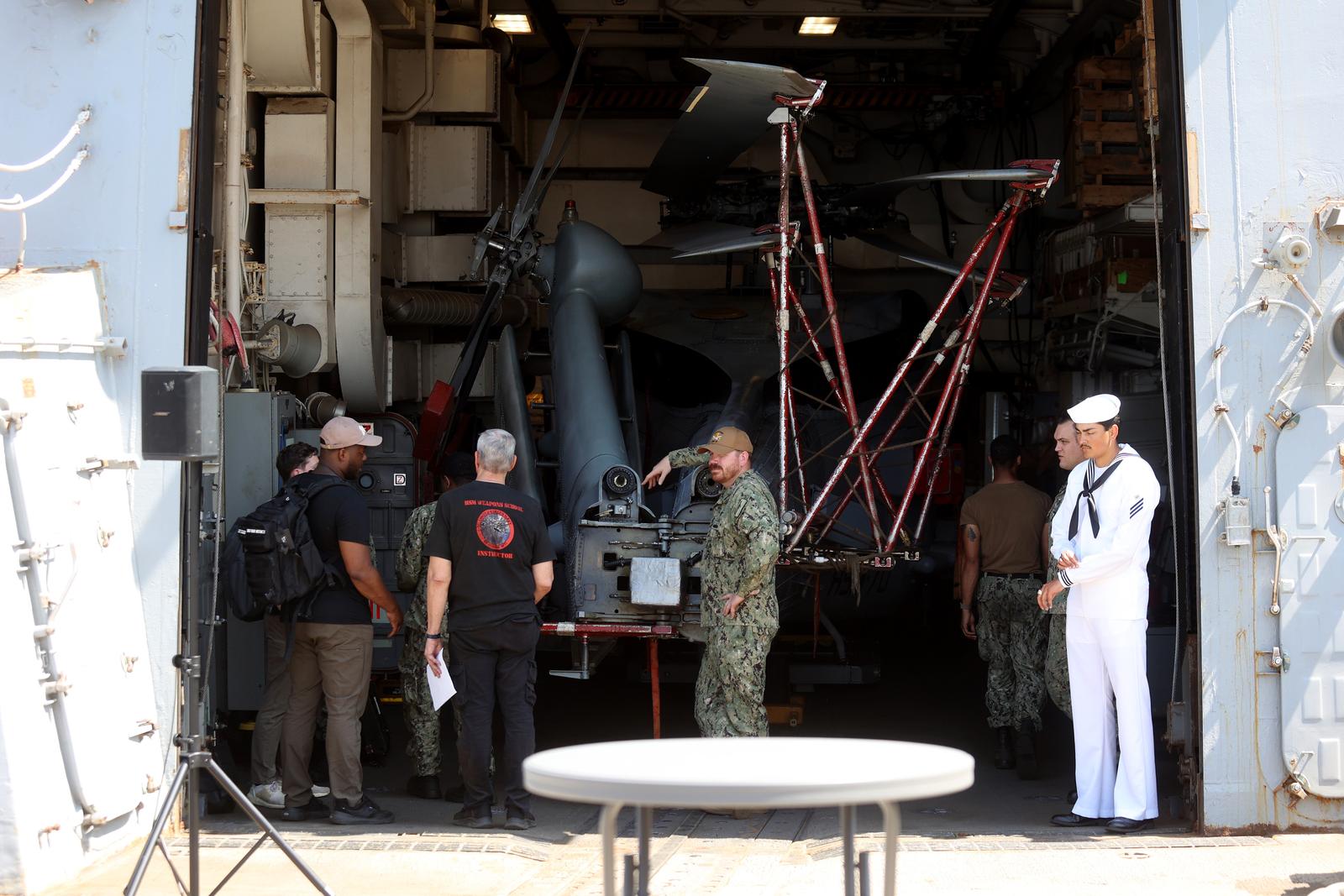 Rijeka: Posjet brodu Američke ratne mornarice USS Forrest Sherman u brodogradilištu Viktor Lenac