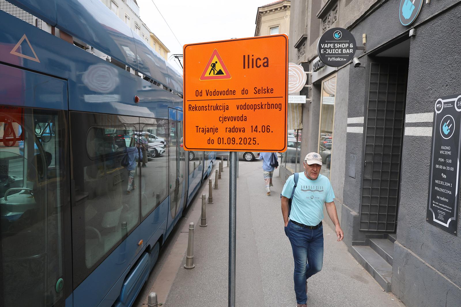 Zagreb: Prometni kaos u Ilici zbog rekonstrukcije vodoopskrbnog cjevovoda