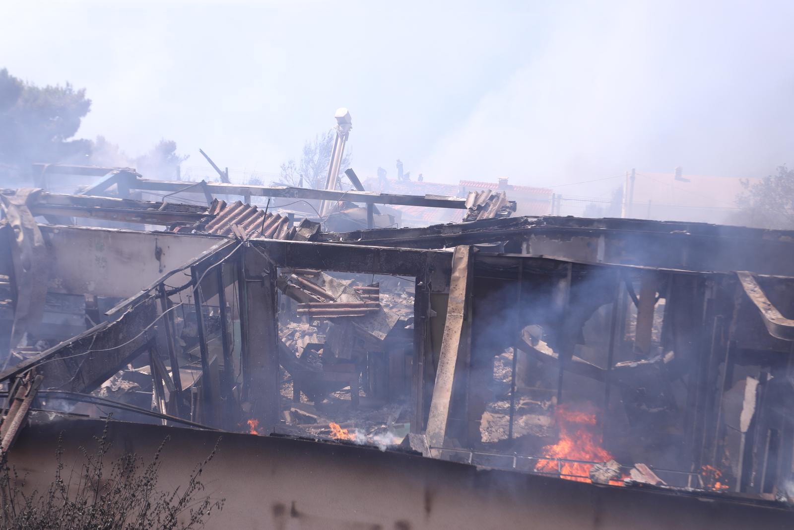 Izgorjela uljara Orgula u Marušićima