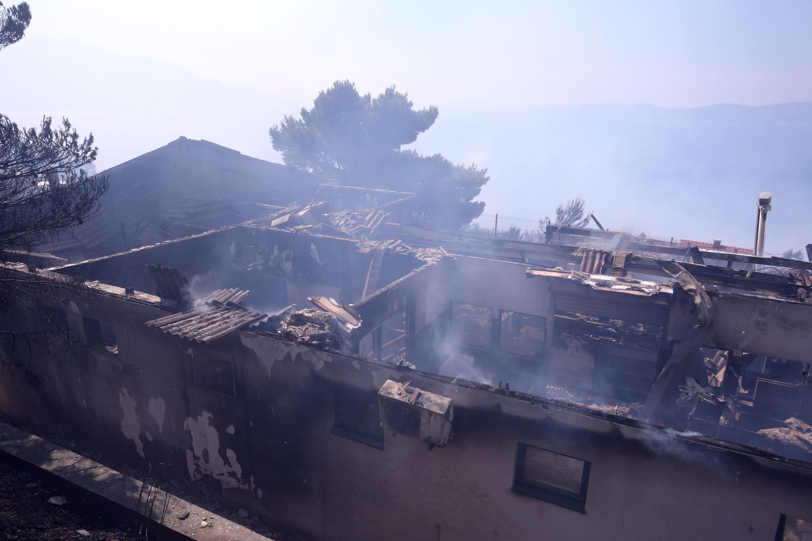 Izgorjela uljara Orgula u Marušićima