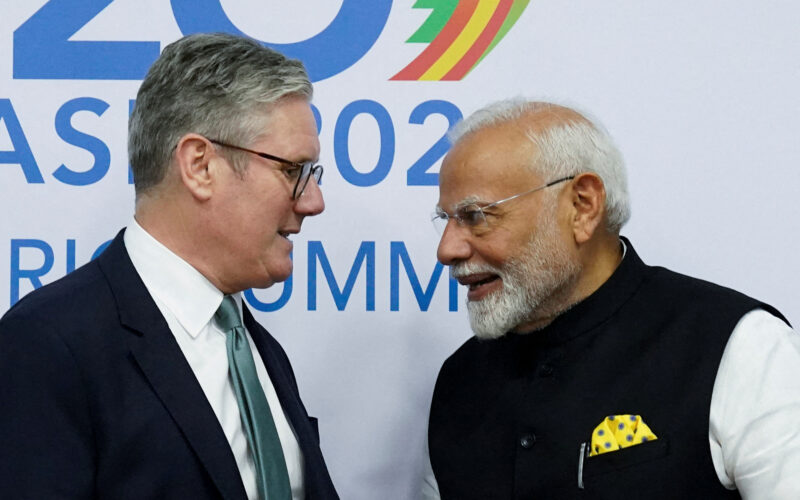 Velika Britanija in Indija podpisali trgovinski sporazum