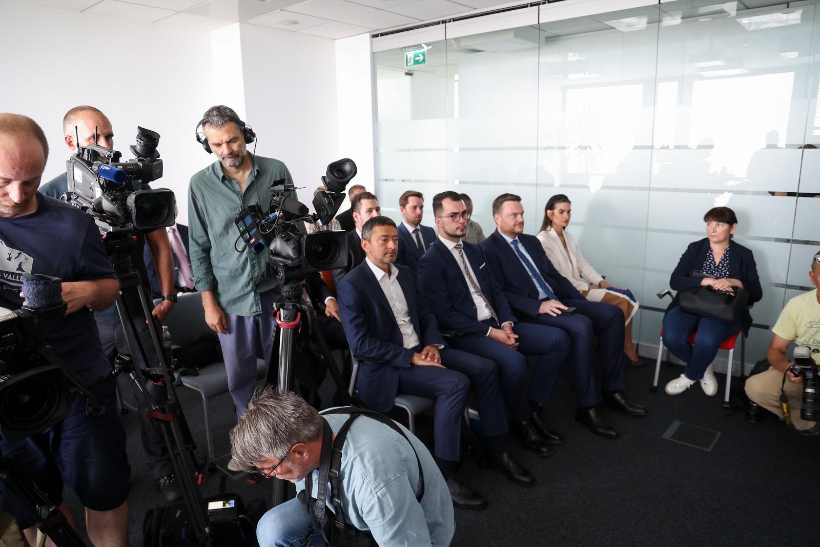 Zagreb: Konferencija za medije povodom uvrštenja dionica Žito grupe na Zagrebačku burzu